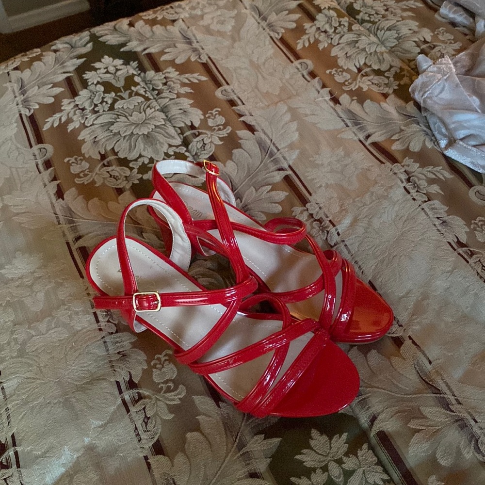 Beautiful, red patina leather